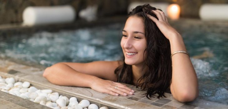 Relaxation dans le SPA de l'hotel