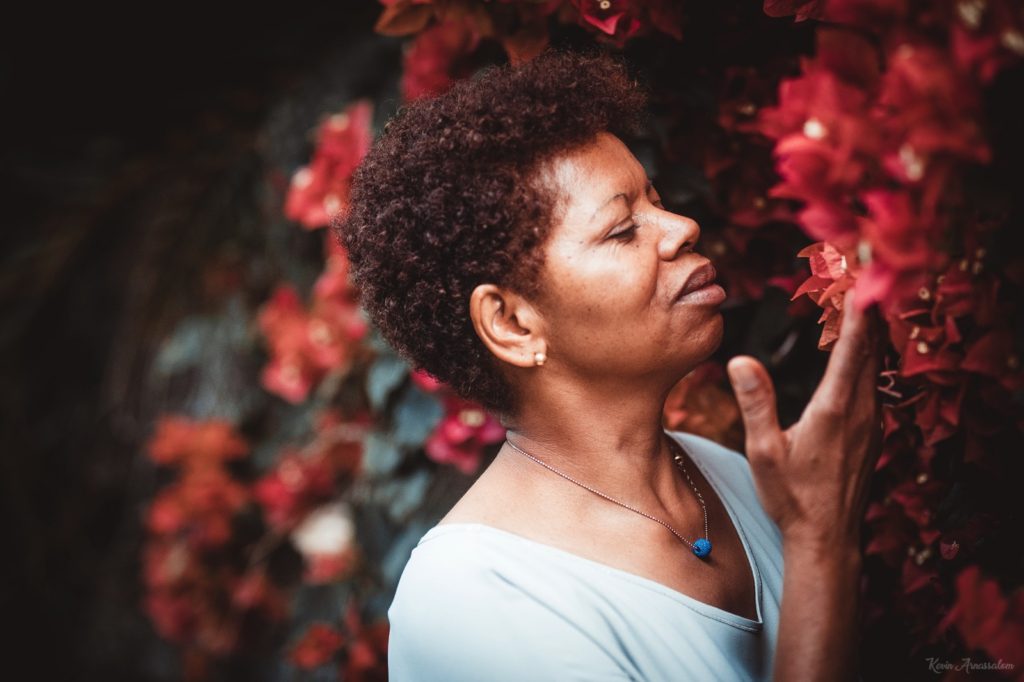 Photos avec des fleurs de bougainvillier