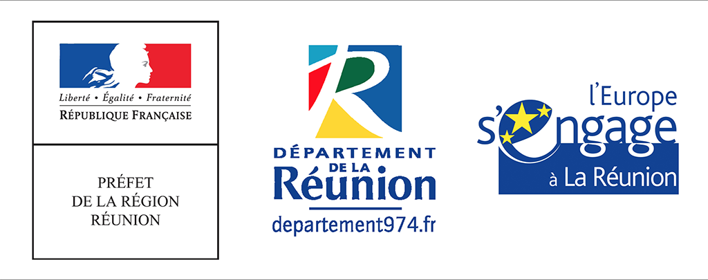 Financement Europe / Région / Département de la Réunion 974