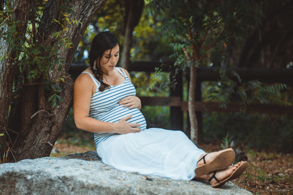 Photo femme enceinte à la Réunion (974)