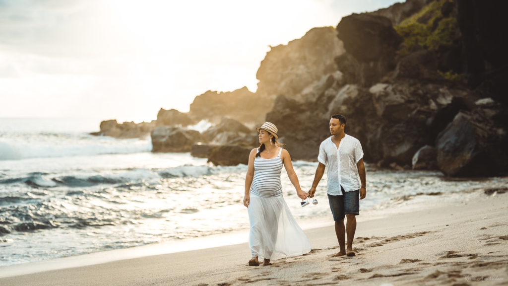 Photos de couple à la plage de Grande Anse (974)